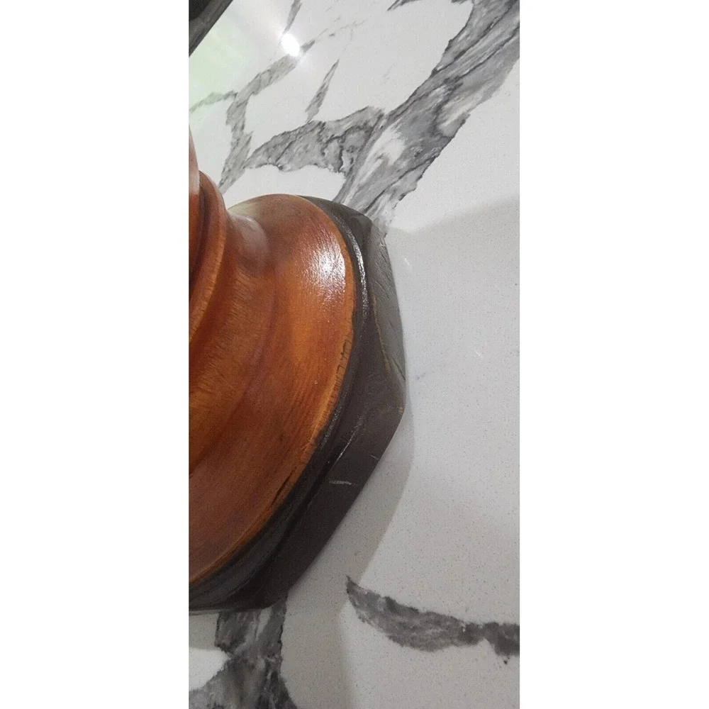 Handmade hand turned